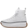 Tamaris Sneaker High Plateausohle Textil weiß, beige S13 1-1-25201-20