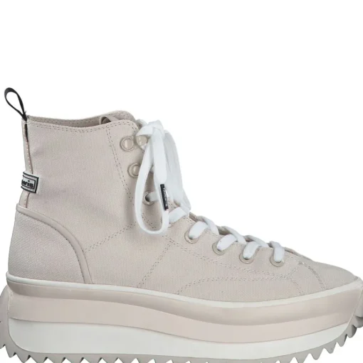 Tamaris Sneaker High Plateau- Sohle beige S12  1-1-25201-28