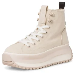 Tamaris Sneaker High Plateausohle Textil weiß, beige S13 1-1-25201-20