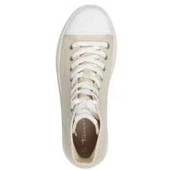 Tamaris Sneaker High Vegan Plateausohle Wechselfußbett beige S14 1-25206-42
