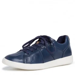 Tamaris Sneaker Leder blau 1-1-23613-24