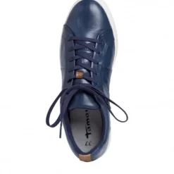 Tamaris Sneaker Leder blau 1-1-23613-24