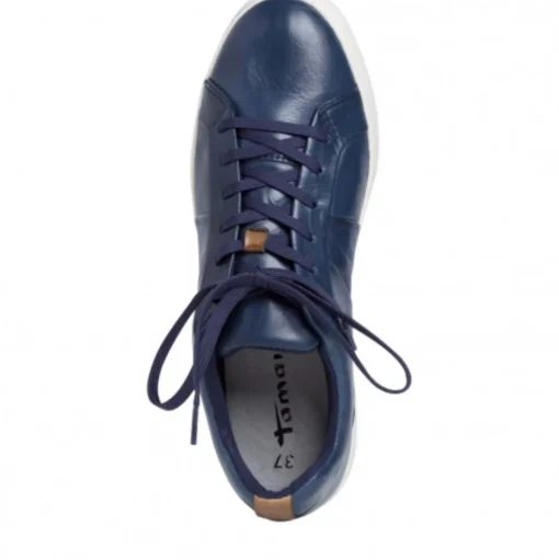 Tamaris Sneaker Leder blau 1-1-23613-24