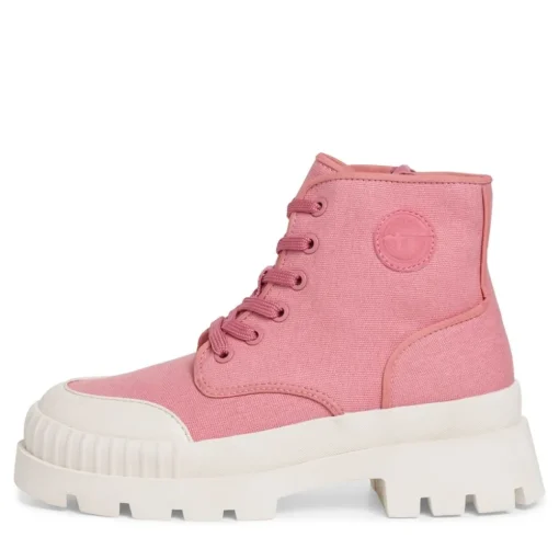 Tamaris Stiefelette Sommer- Boots TOUCHit- Fußbett derbe Sohle rosa, grün S13  1-1-25215-20