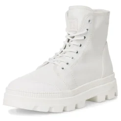 Tamaris Stiefelette Sommer- Boots TOUCHit- Fußbett derbe Sohle fuxia, white leather  S13  1-1-25406-20