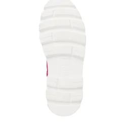 Tamaris Stiefelette Sommer- Boots TOUCHit- Fußbett derbe Sohle fuxia, white leather  S13  1-1-25406-20