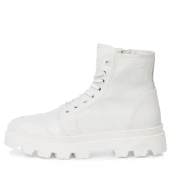 Tamaris Stiefelette Sommer- Boots TOUCHit- Fußbett derbe Sohle fuxia, white leather  S13  1-1-25406-20