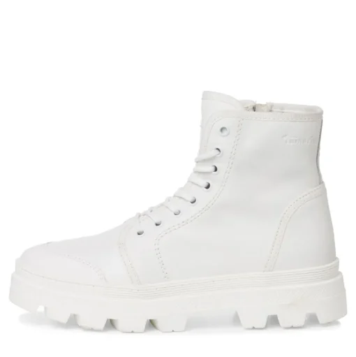 Tamaris Stiefelette Sommer- Boots TOUCHit- Fußbett derbe Sohle fuxia, white leather  S13  1-1-25406-20