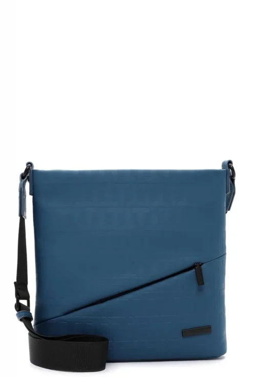 Tamaris Umhängetasche Crossbody-Bag Jella Neopren-Optik blau S22 32030,532