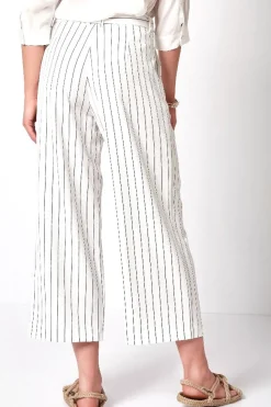 Toni Culotte gestreift Hose 43-12/1860-4