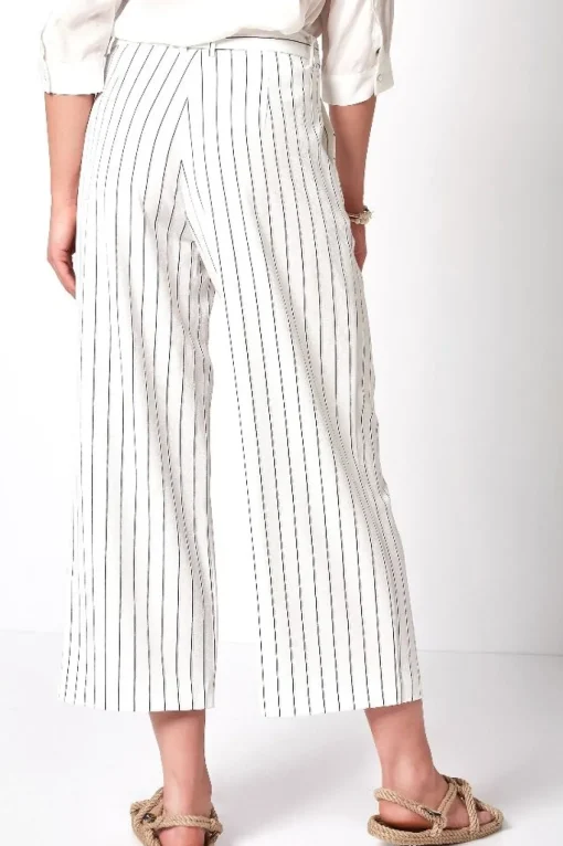 Toni Culotte gestreift Hose 43-12/1860-4