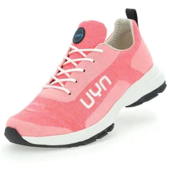 UYN LADY AIR DUAL XC Damen Sneaker Merinowolle grün, pink S13 Y100161
