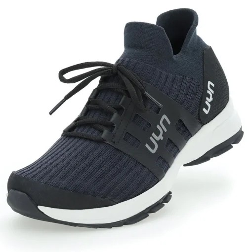 UYN SX4 Wanderschuh Damen Sneaker Strumpfschuh Yak- Wolle grün, grau S22 Y100159-93