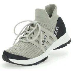 UYN SX4 Wanderschuh Damen Sneaker Strumpfschuh Yak- Wolle grün, grau S22 Y100159-93