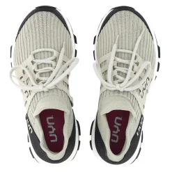UYN SX4 Wanderschuh Damen Sneaker Strumpfschuh Yak- Wolle grün, grau S22 Y100159-93