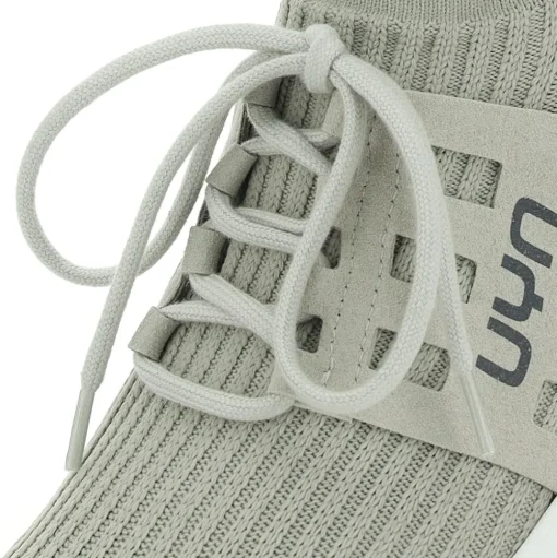 UYN SX4 Wanderschuh Damen Sneaker Strumpfschuh Yak- Wolle grün, grau S22 Y100159-93