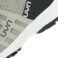UYN SX4 Wanderschuh Damen Sneaker Strumpfschuh Yak- Wolle grün, grau S22 Y100159-93