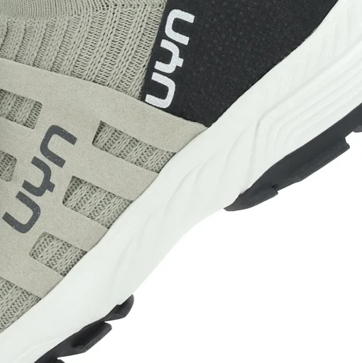 UYN SX4 Wanderschuh Damen Sneaker Strumpfschuh Yak- Wolle grün, grau S22 Y100159-93